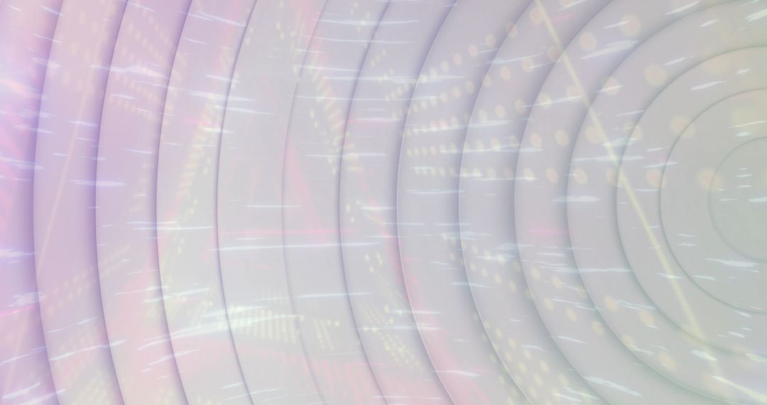 Digital Abstract Background with Glowing Light Trails