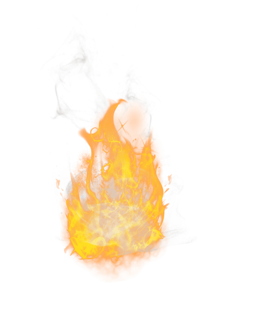 Dynamic Transparent Flames Breath Life Into Space