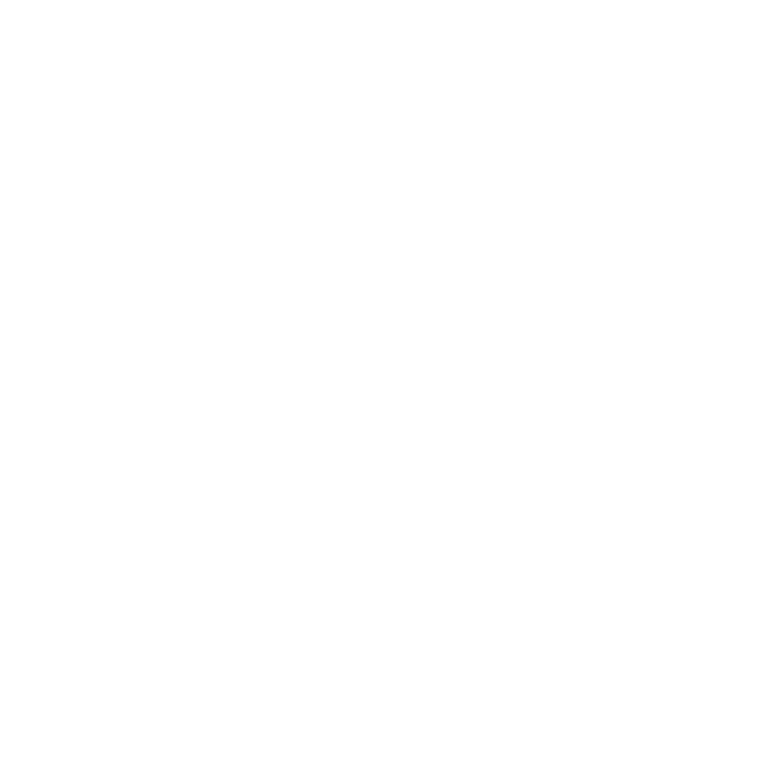 White Outline of Laboratory Microscope on Transparent Background