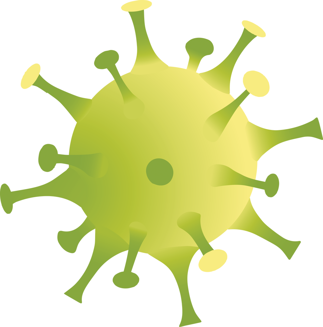 Transparent Background Green Virus Illustration for Healthcare and Medicine Concepts - Download Free Stock Images Pikwizard.com