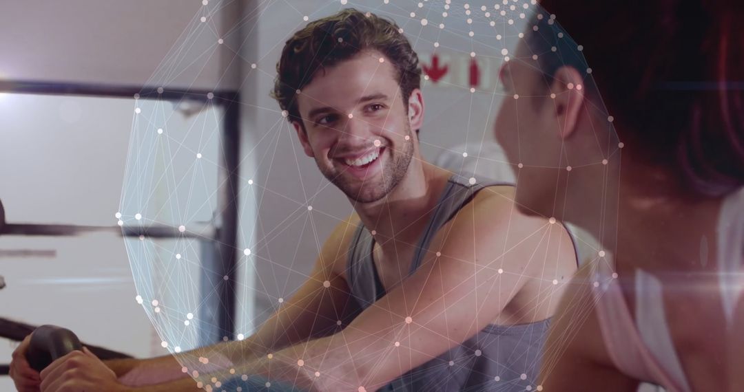 Dynamic Exercise and Futuristic Technology Integration in Gym