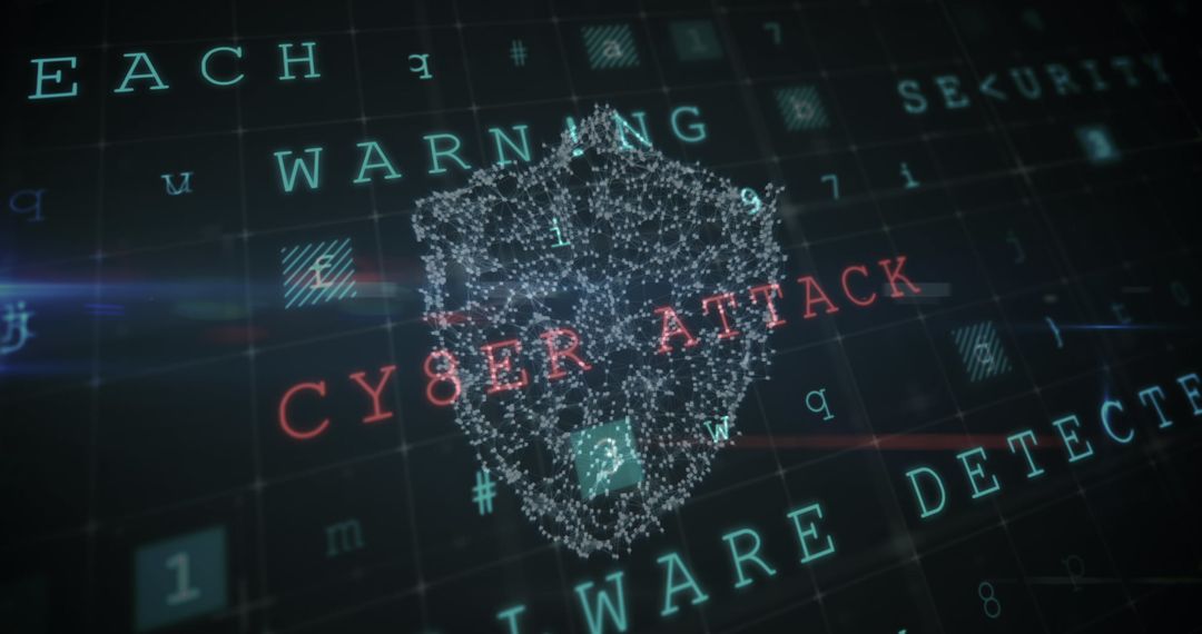 Digital Cyber Attack Shield with Warning Prompts