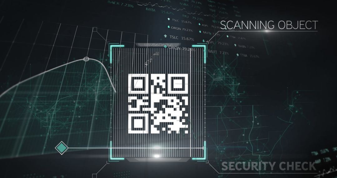 digital qr code scanning on advanced interface - Free Images, Stock Photos and Pictures on Pikwizard.com
