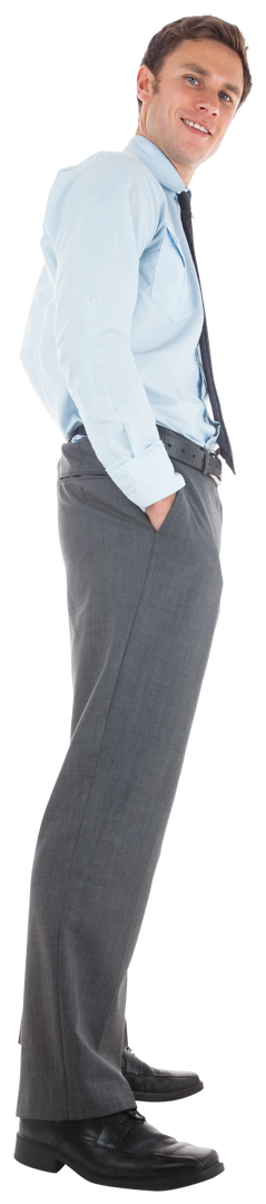 Confident Businessman Standing Transparent Background Full-Length - Download Free Stock Images Pikwizard.com