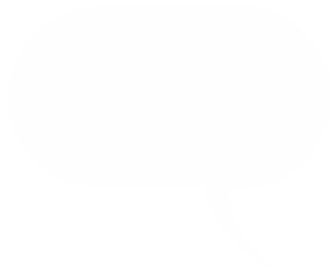 Transparent Text Bubble Illustration for Message and Communication