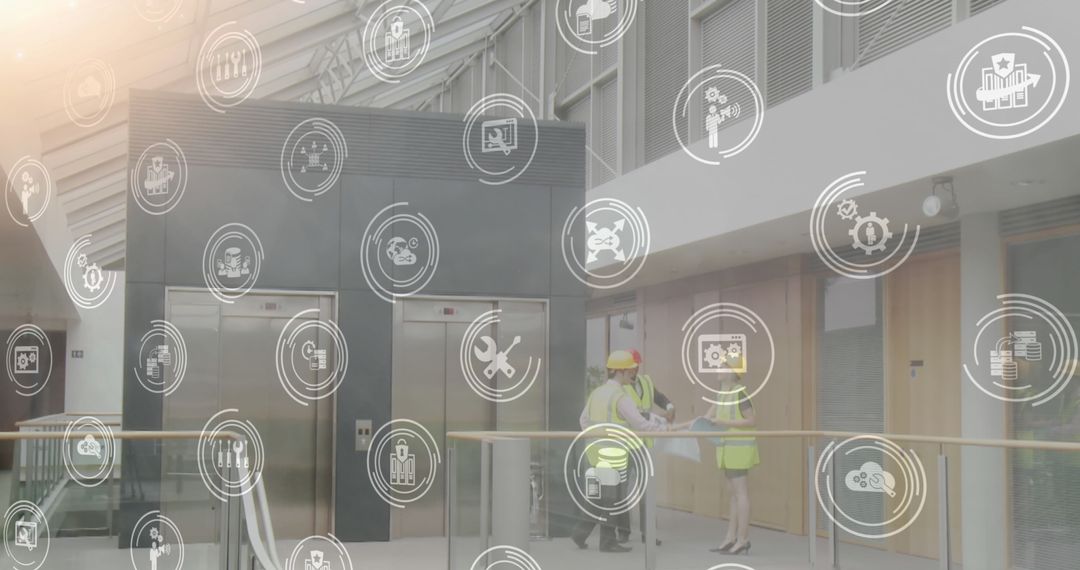 Innovative Architecture Concept with Technological Interface