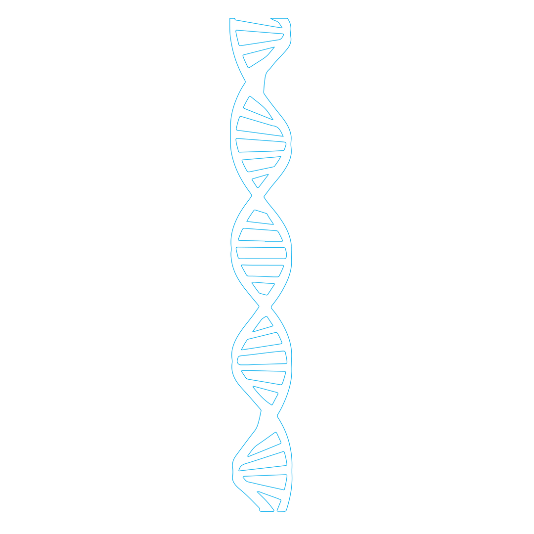 Transparent Blue DNA Helix Illustration with Black Background - Download Free Stock Images Pikwizard.com