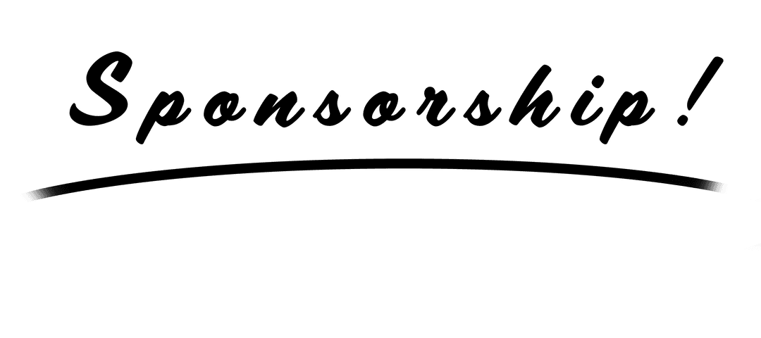 Elegant Transparent Sponsorship Text Overlay