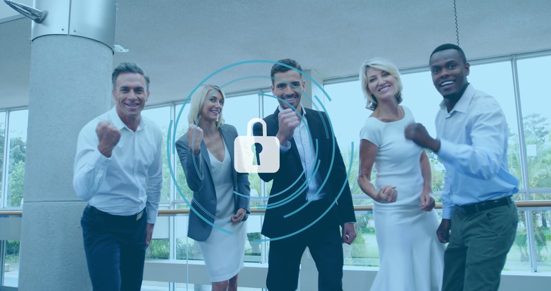 Successful Team Achieving Network Security in Modern Office