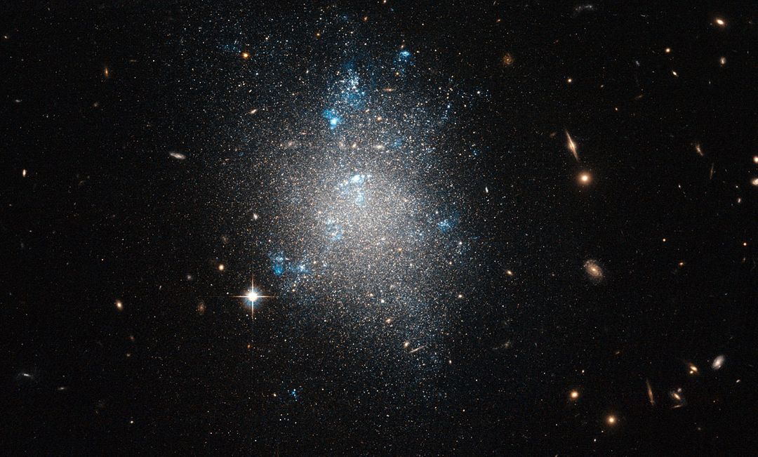 Hubble Views a Dwarf Galaxy - Free Images, Stock Photos and Pictures on Pikwizard.com