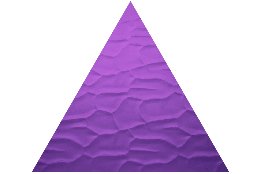 Transparent Purple Textured Geometric Triangle Vector