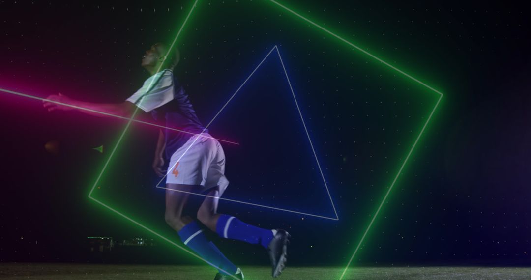 Technology and Sports Integration with Rugby Player Analysis Concept