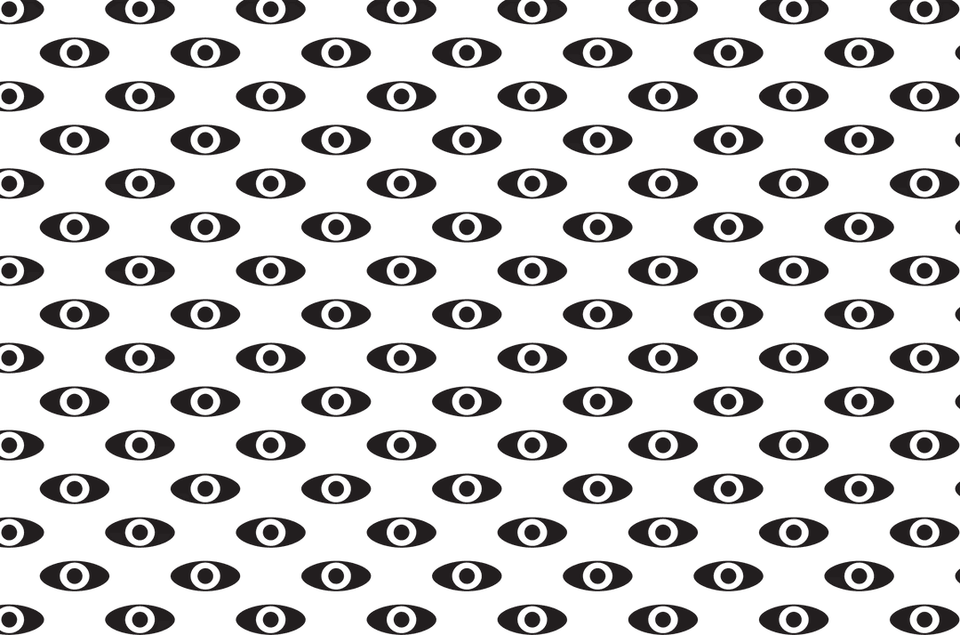 Black Pattern Overlay on Transparent Background