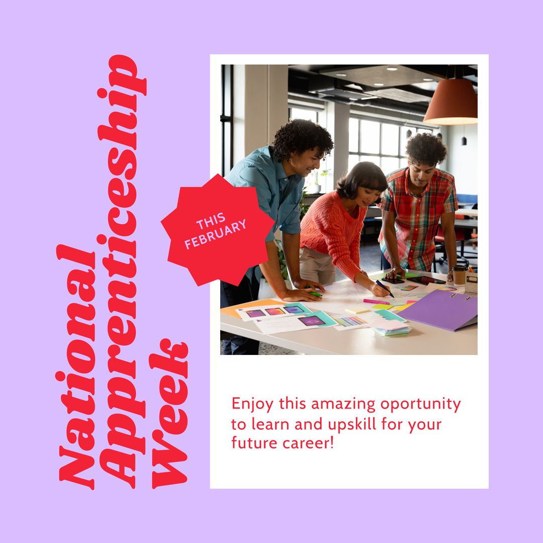 Celebrating National Apprenticeship Week with Diverse Team Collaboration