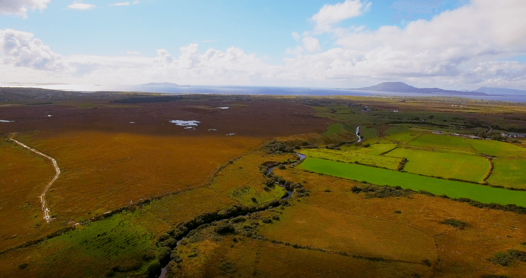 Transparent Sky Innovates Rural Landscape Across Vast Fields