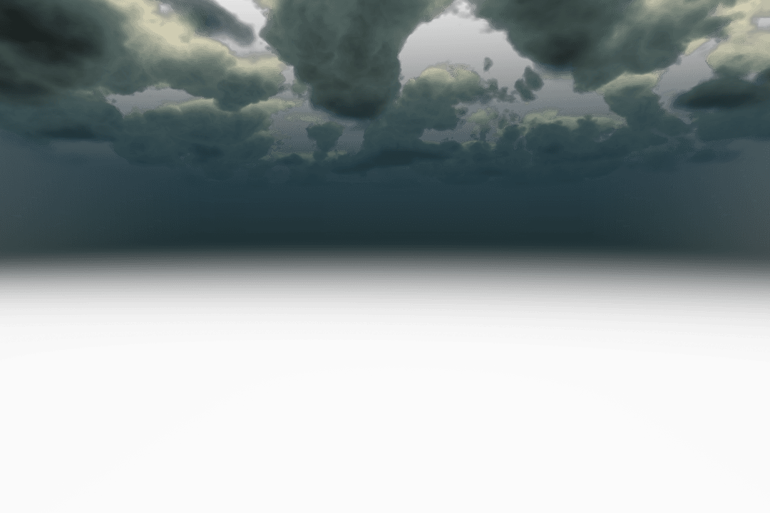 Moody Dark Clouds on Transparent Background for Dramatic Effects
