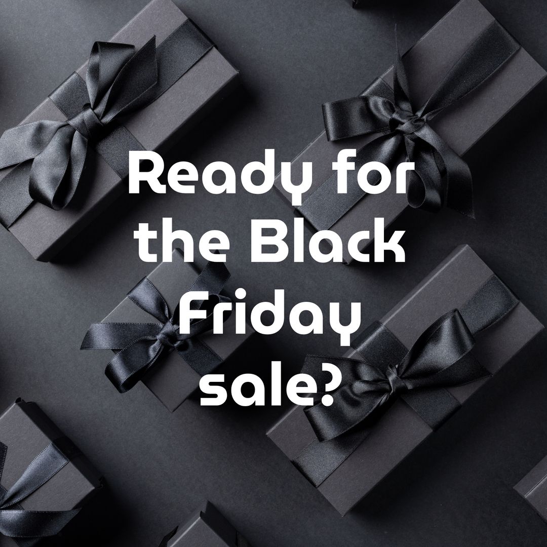 Black Friday Sale Advertisement with Black Gift Boxes - Download Free Stock Templates Pikwizard.com