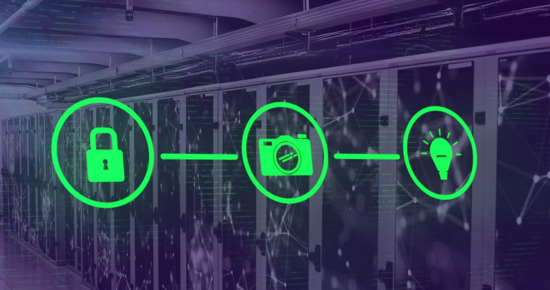 Digital Data Security with Surveillance in Server Room