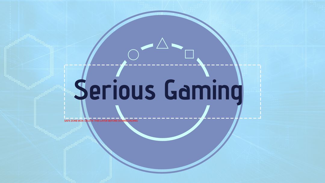 Serious Gaming Template for Educational and Training Purposes - Download Free Stock Templates Pikwizard.com