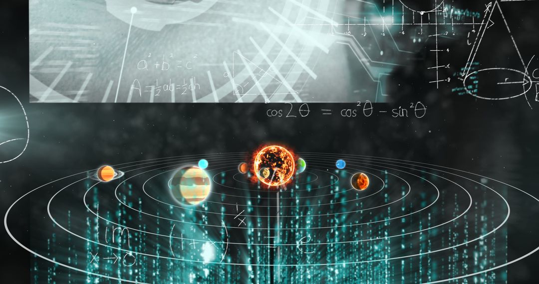 Futuristic Digital Astronomy with Solar System and Equations