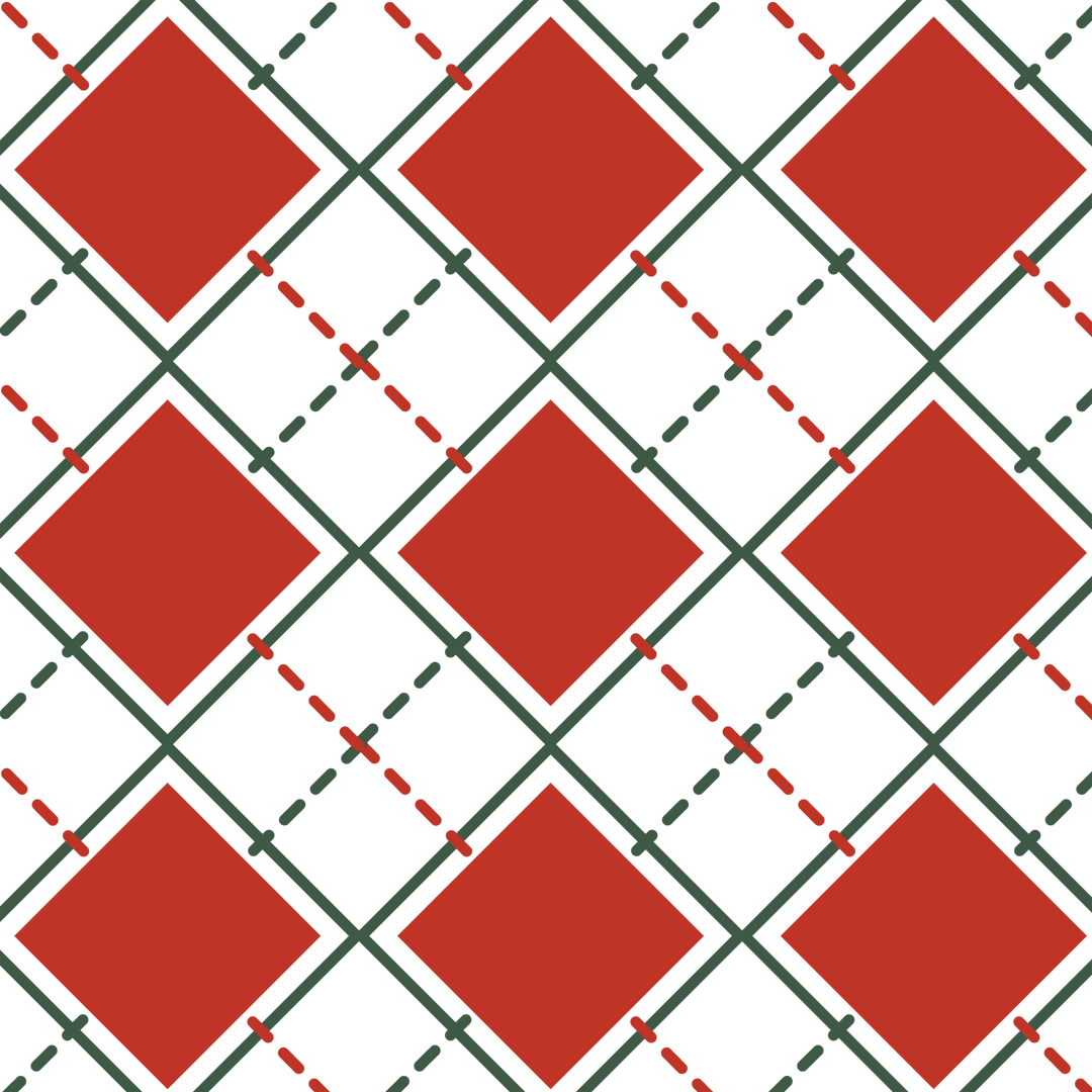 Red Diamonds on Green Lines Transparent Pattern - Download Free Stock Images Pikwizard.com