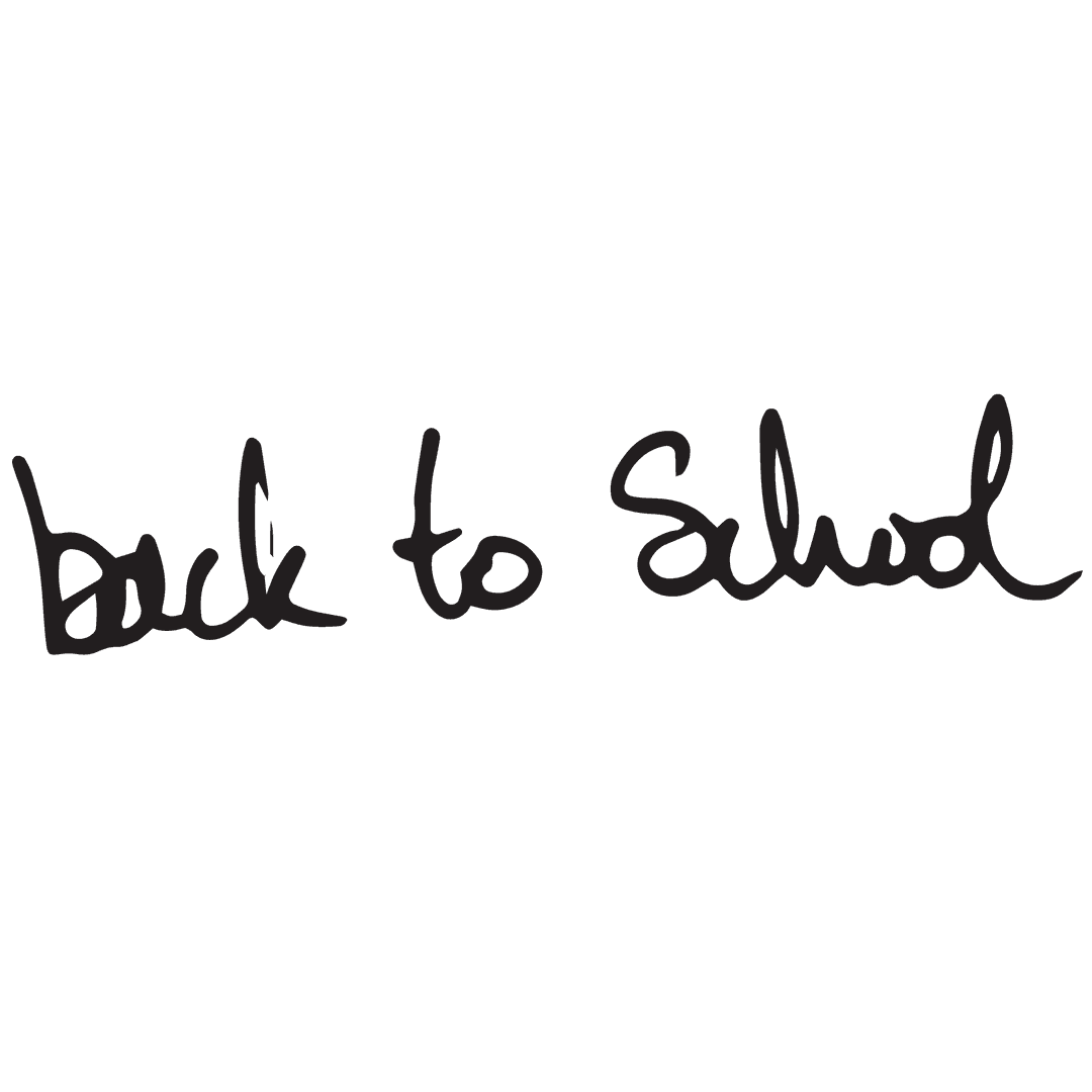 Back to School Text on Transparent Background for Educational Design