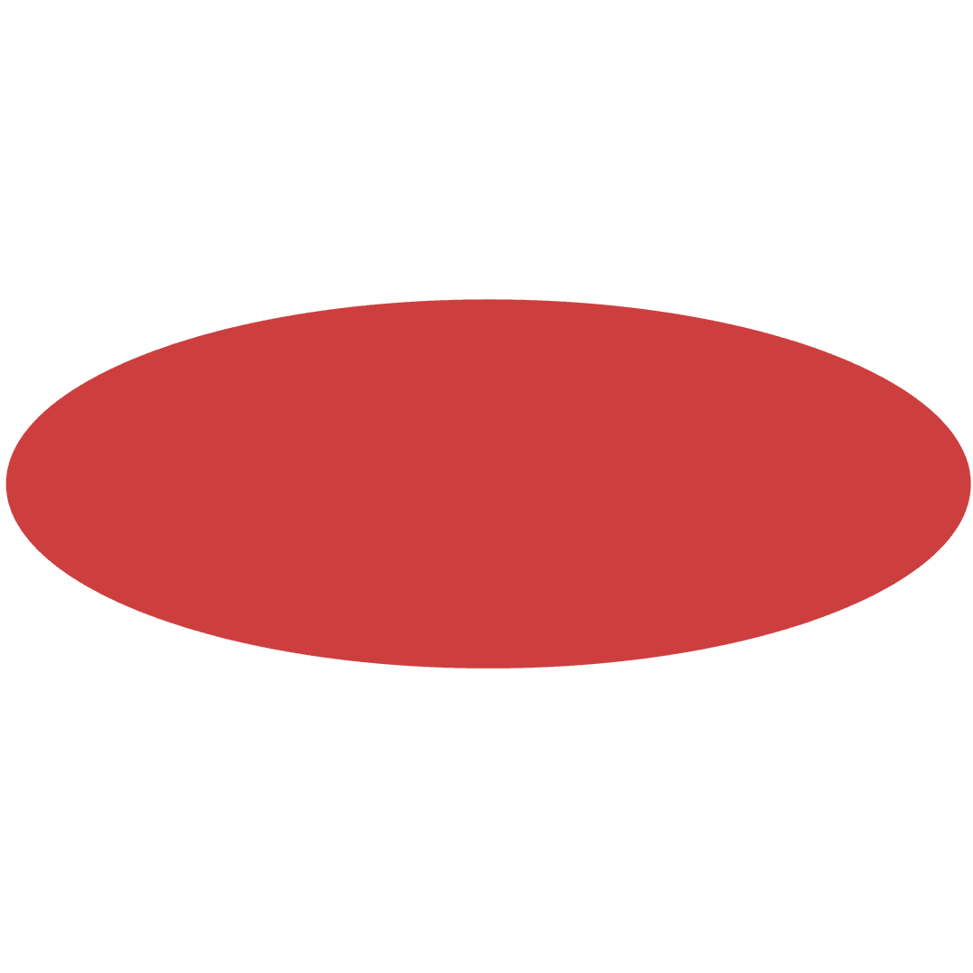 Red Ellipse Emblem on Transparent Background for Design Projects - Download Free Stock Images Pikwizard.com
