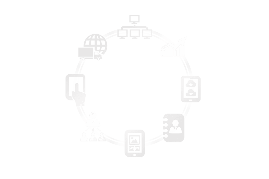 transparent circular business icon array on white - Download Free Stock Images Pikwizard.com