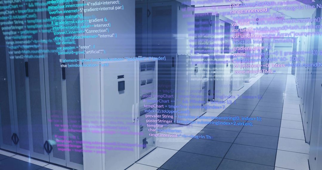 Modern Data Center with Technology and Holographic Code