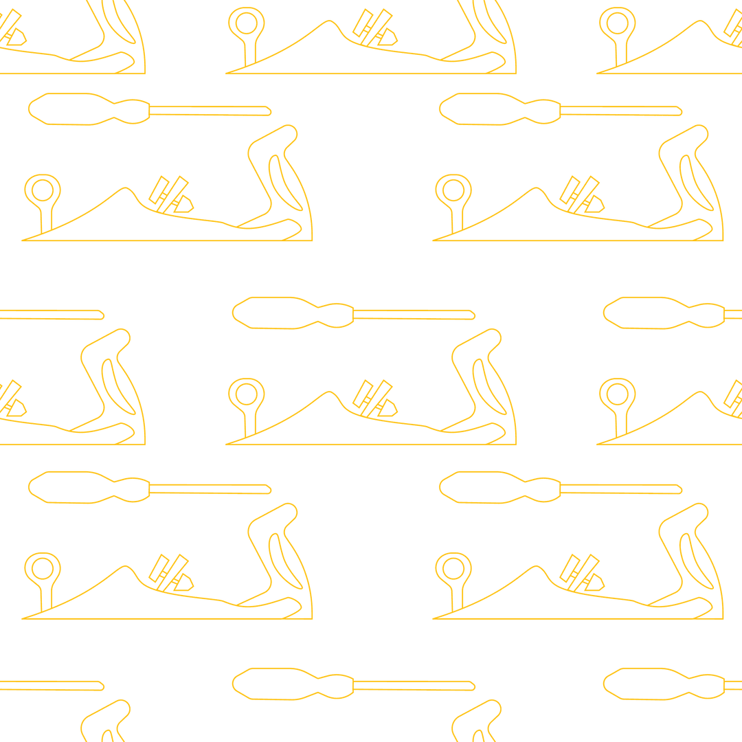 Intricate Yellow Shapes on Transparent Background Pattern Design - Download Free Stock Images Pikwizard.com