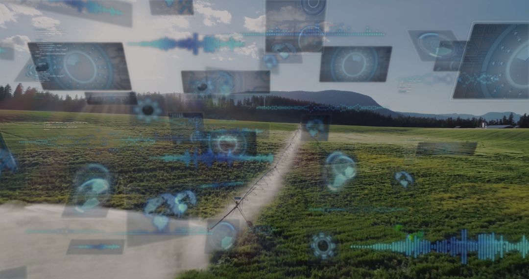 Precision Farming with Digital Data Insights on Green Farmland