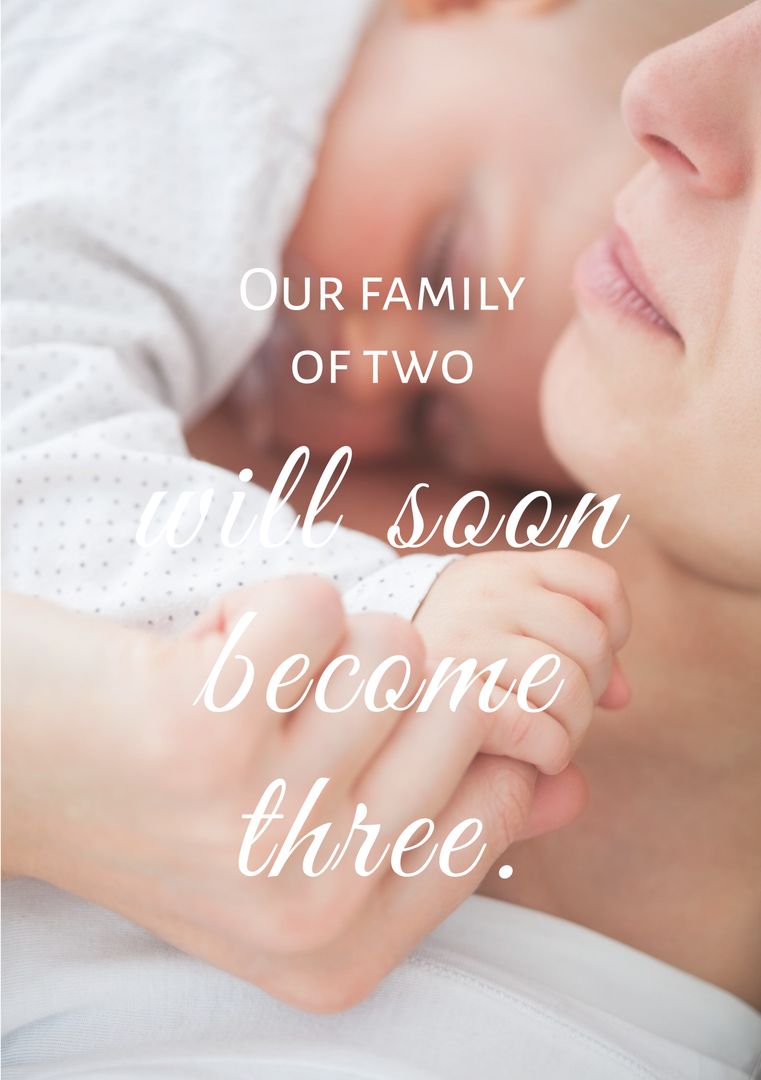 Pregnancy Announcement Family Love Expecting Arrival Soon