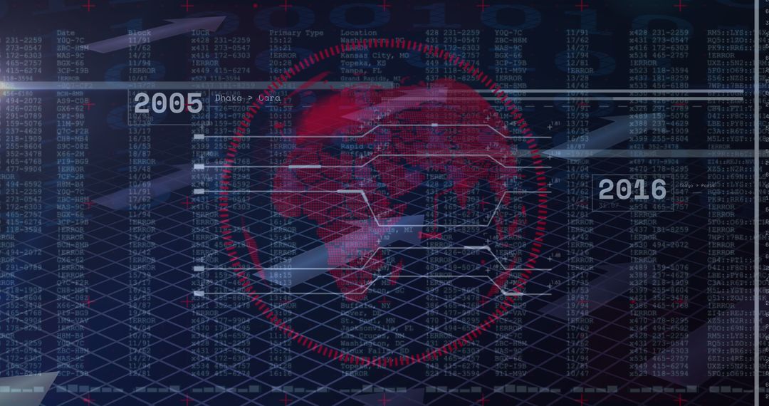 Digital Projection of Global Business Data and Finances
