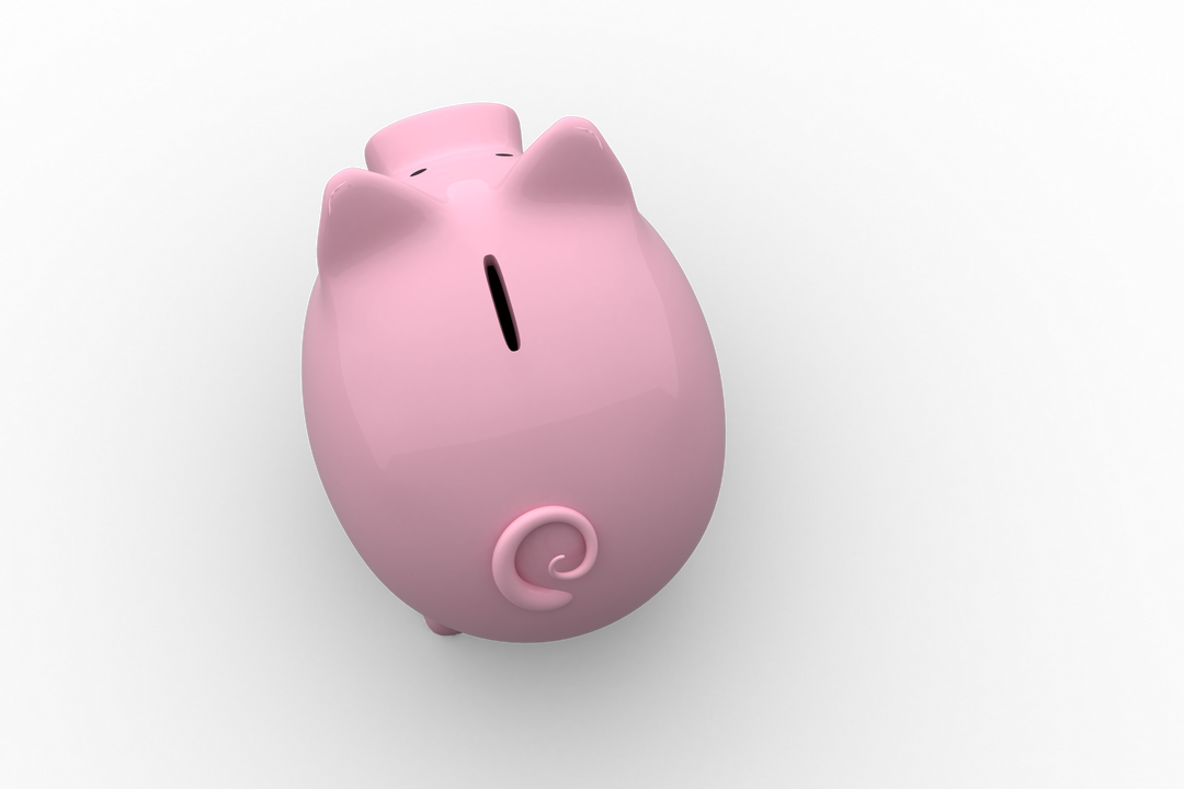 Digital Illustration Pink Piggy Bank Transparent Background - Download Free Stock Images Pikwizard.com