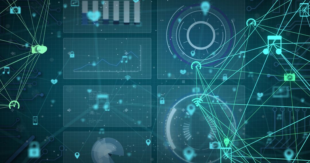 Digital Network Connections and Data Analysis Background