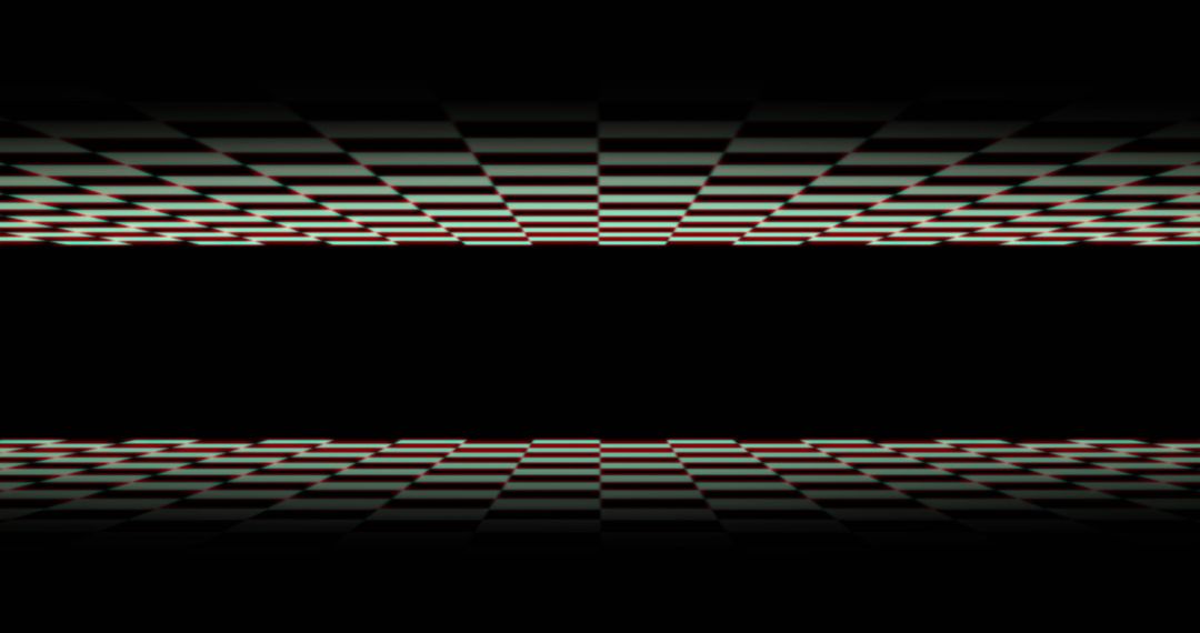 Vintage Cinematic Checkerboard Pattern with Motion Blur Effect