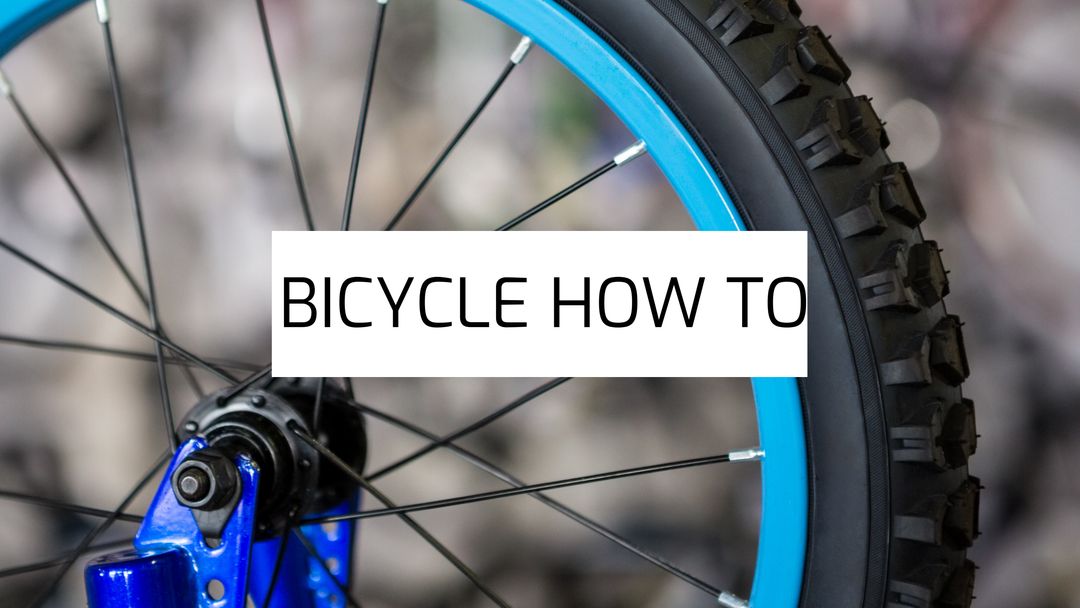 Close-Up of Bicycle Wheel Emphasizing Cycling Maintenance