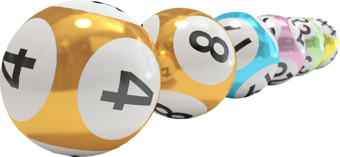 Transparent Lottery Balls With Numbers Arranged In Row Close-up - Download Free Stock Images Pikwizard.com