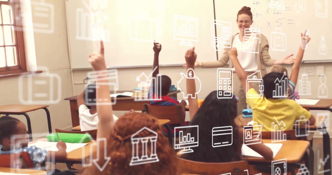 Diverse Students Engaged in Classroom Learning