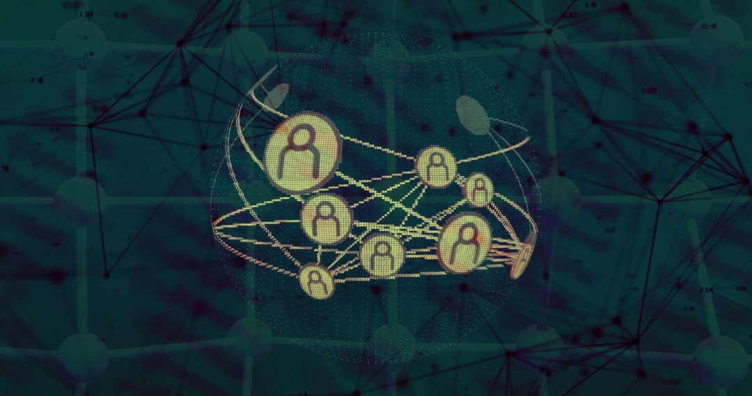 Virtual Global Network with Interconnected User Avatars