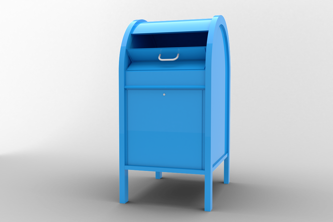 Transparent Illustration of Blue Mailbox Isolated Vector PNG - Download Free Stock Images Pikwizard.com