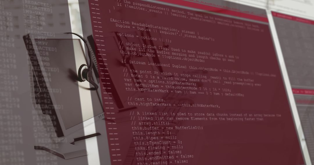 Digital data processing interface in modern office