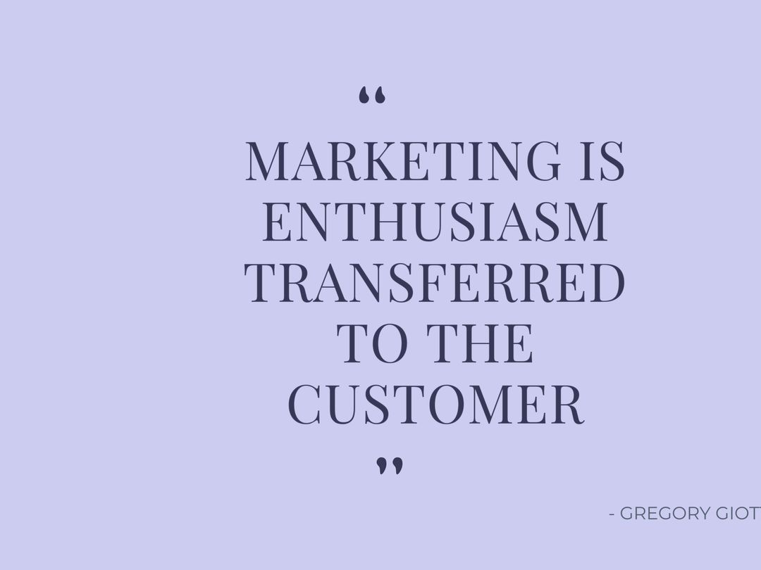 Inspirational Marketing Quote for Business Impact