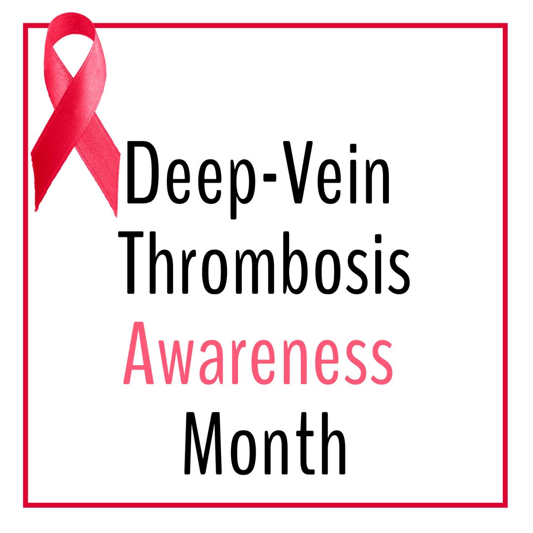 Deep-Vein Thrombosis Awareness Featuring Pink Ribbon