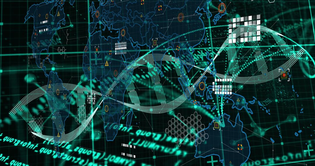 Digital DNA Strand and Global Data Interface Concept