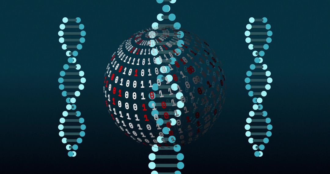Digital DNA Strands with Binary Globe Technology