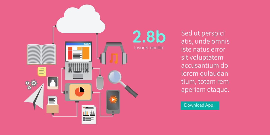 Modern Digital Education Tools Illustrative Design for Online Learning