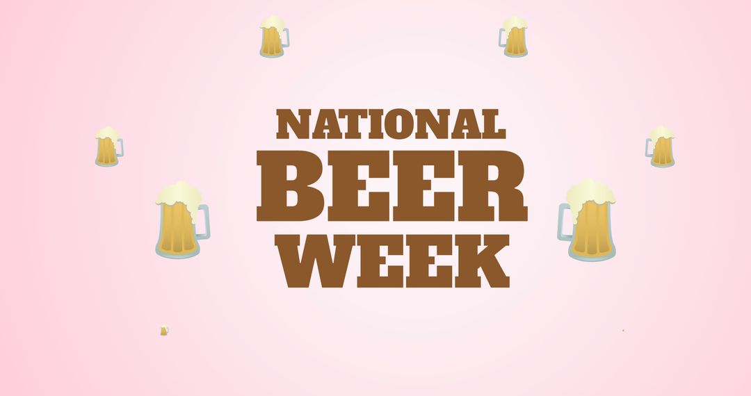 National Beer Week Celebration with Classical Pint Design