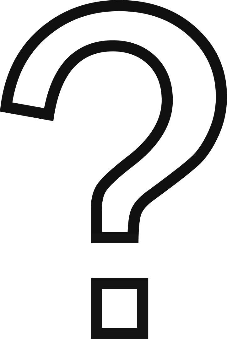 Transparent Question Mark Vector, Symbol of Inquiry and Curiosity - Download Free Stock Images Pikwizard.com