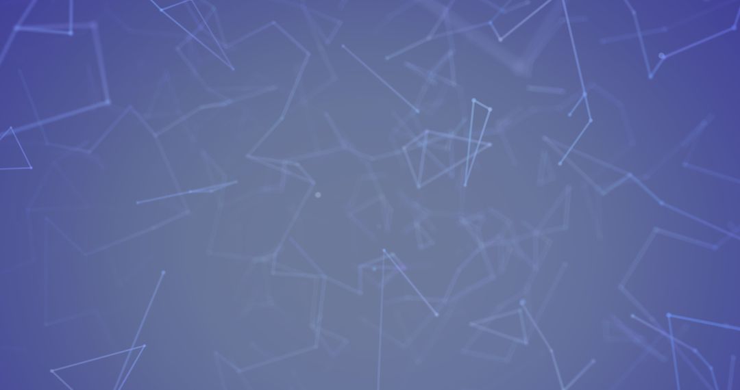Abstract Blue Network Digital Connections Background